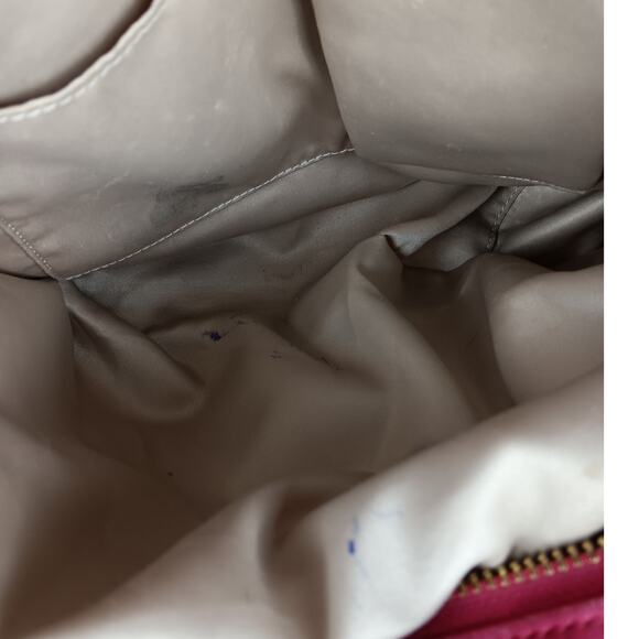 Red Coach Campbell Leather Hobo Shoulder Bag - Picture 9 of 11